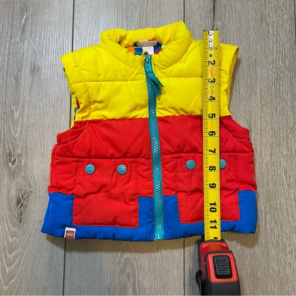 LEGO‎ Collection x Target Color block Puffer Infant Baby   Vest 3-6 Months - Picture 8 of 8